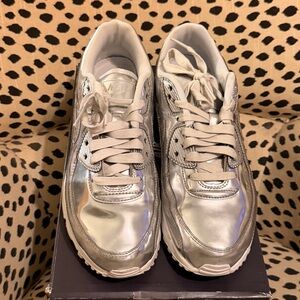 Nike Air Max 90 SP Metallic Silver Sneakers